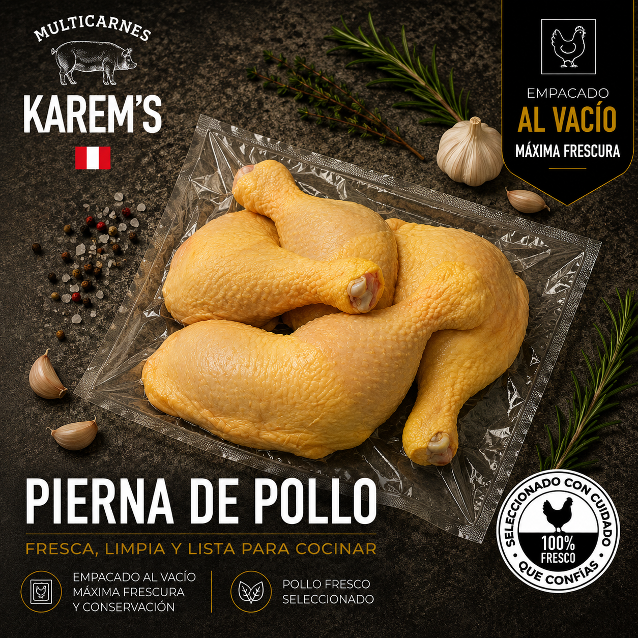 Piernas de Pollo